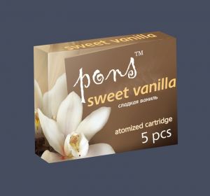 Sweet Vanilla легкие, 5 штук   ― ЭЛЕКТРОСИГАРА