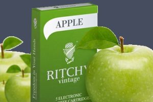 Картриджи для Ritchy Vintage, яблоко,  0 мг/ уп.* ― ЭЛЕКТРОСИГАРА