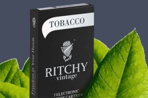 Картриджи для Ritchy Vintage, табак, 0 мг/ уп.* ― ЭЛЕКТРОСИГАРА
