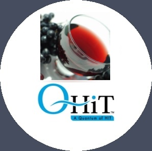 Жидкость для электронных сигарет "Вино красное Qhit", 10 мл, 25%   ― ЭЛЕКТРОСИГАРА